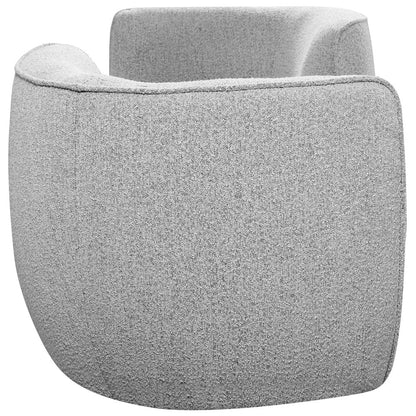 Hilton Grey Fabric Chaise