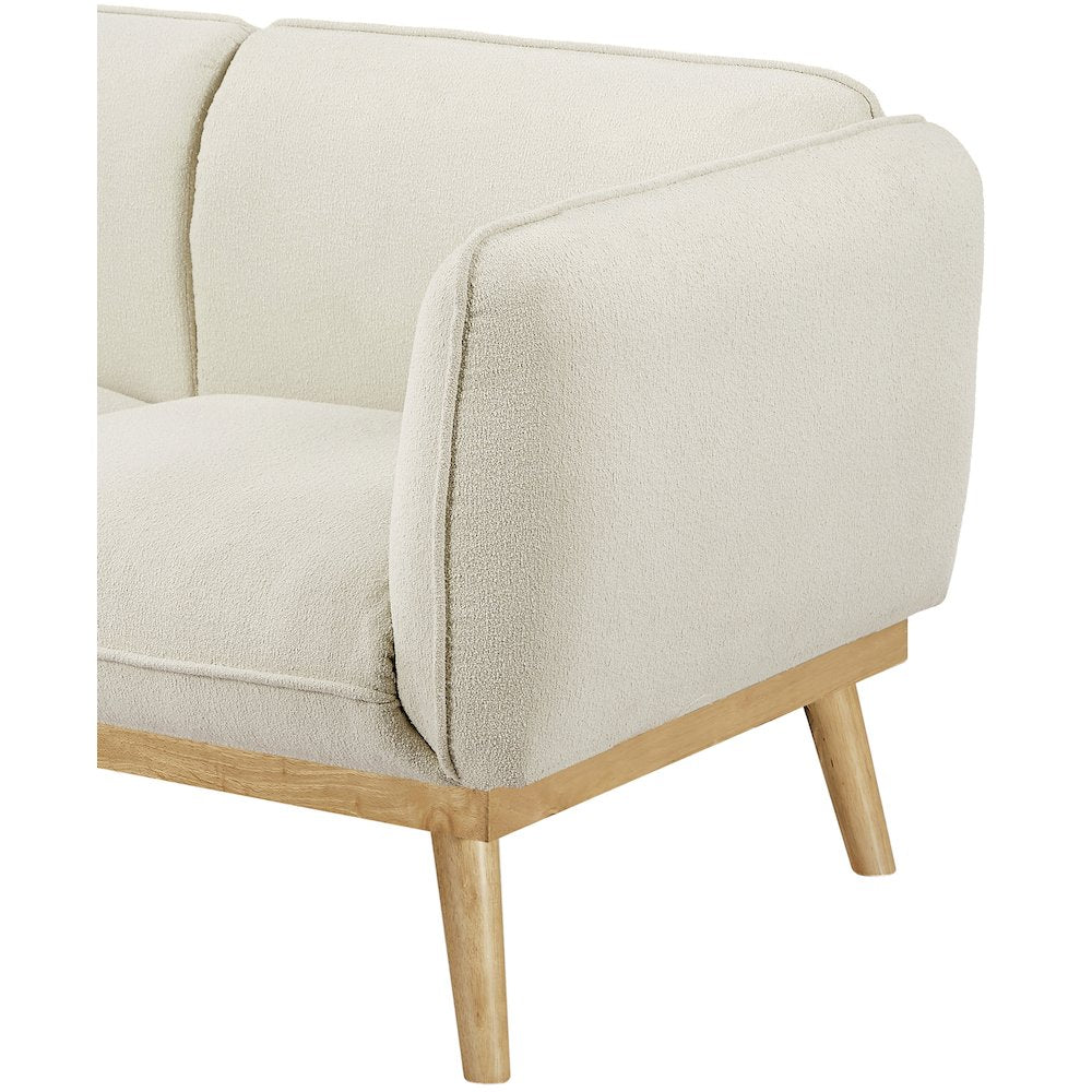 Nolita Cream Boucle Fabric Sofa