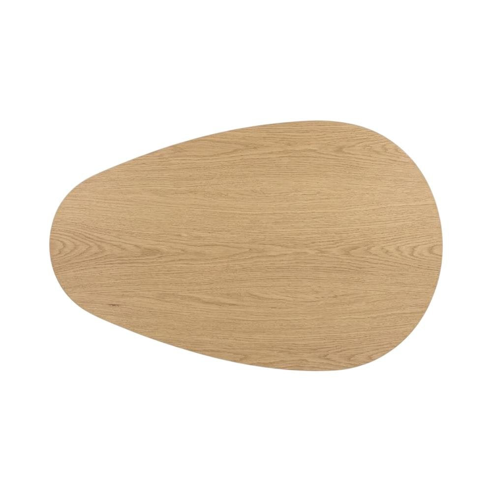 Natural Oak Coffee Table with Art Deco Finish for Modern Living