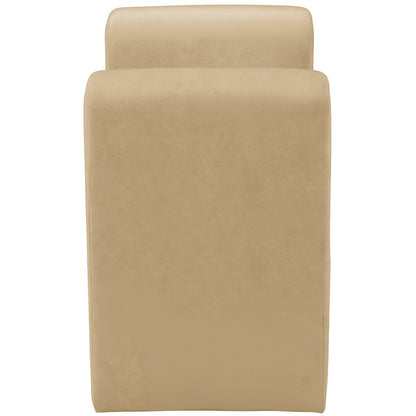 Sloan Camel Velvet Bench