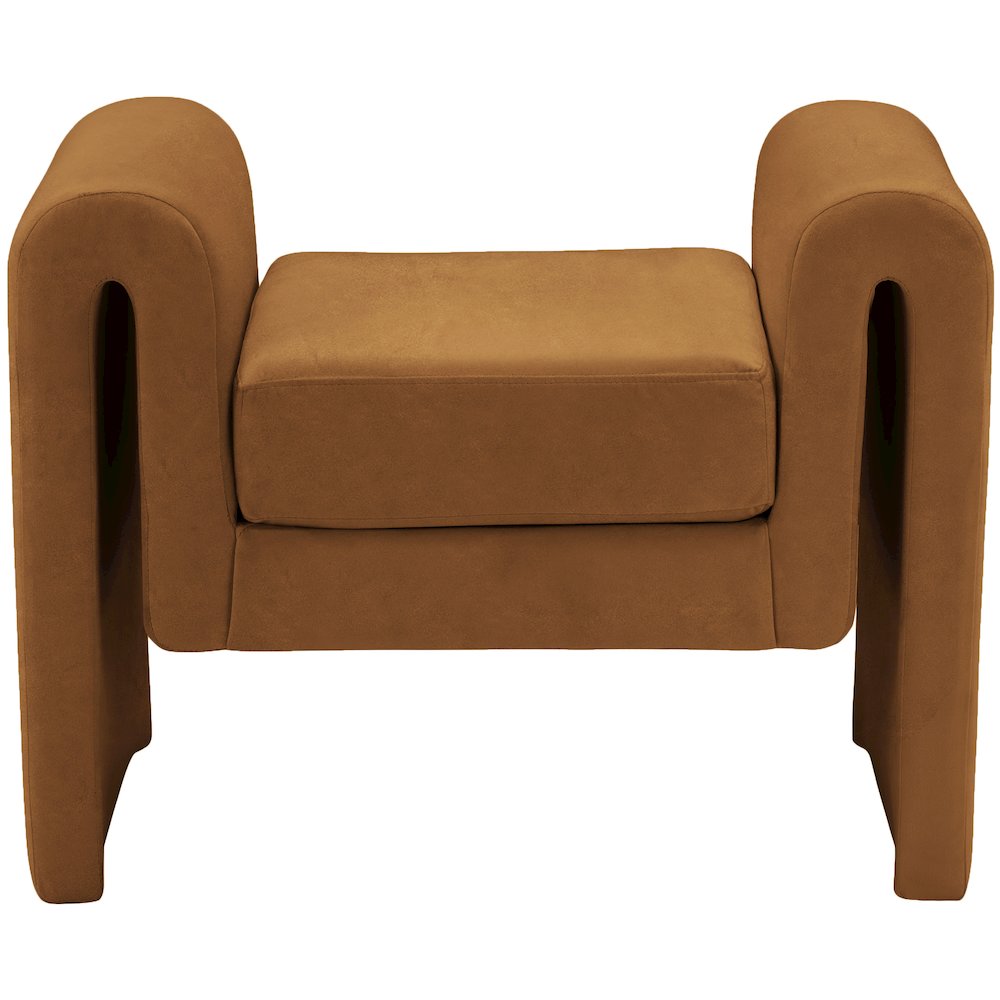 Sloan Saddle Velvet Bench