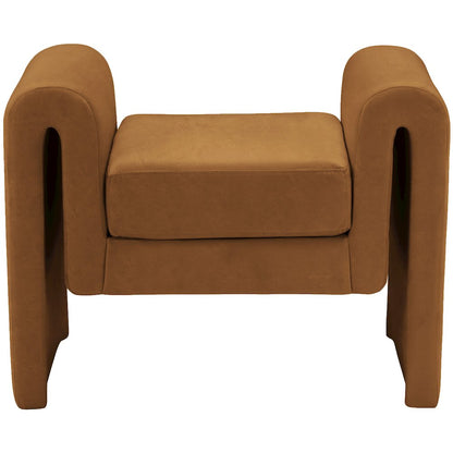 Sloan Saddle Velvet Bench