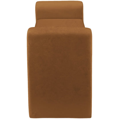 Sloan Saddle Velvet Bench