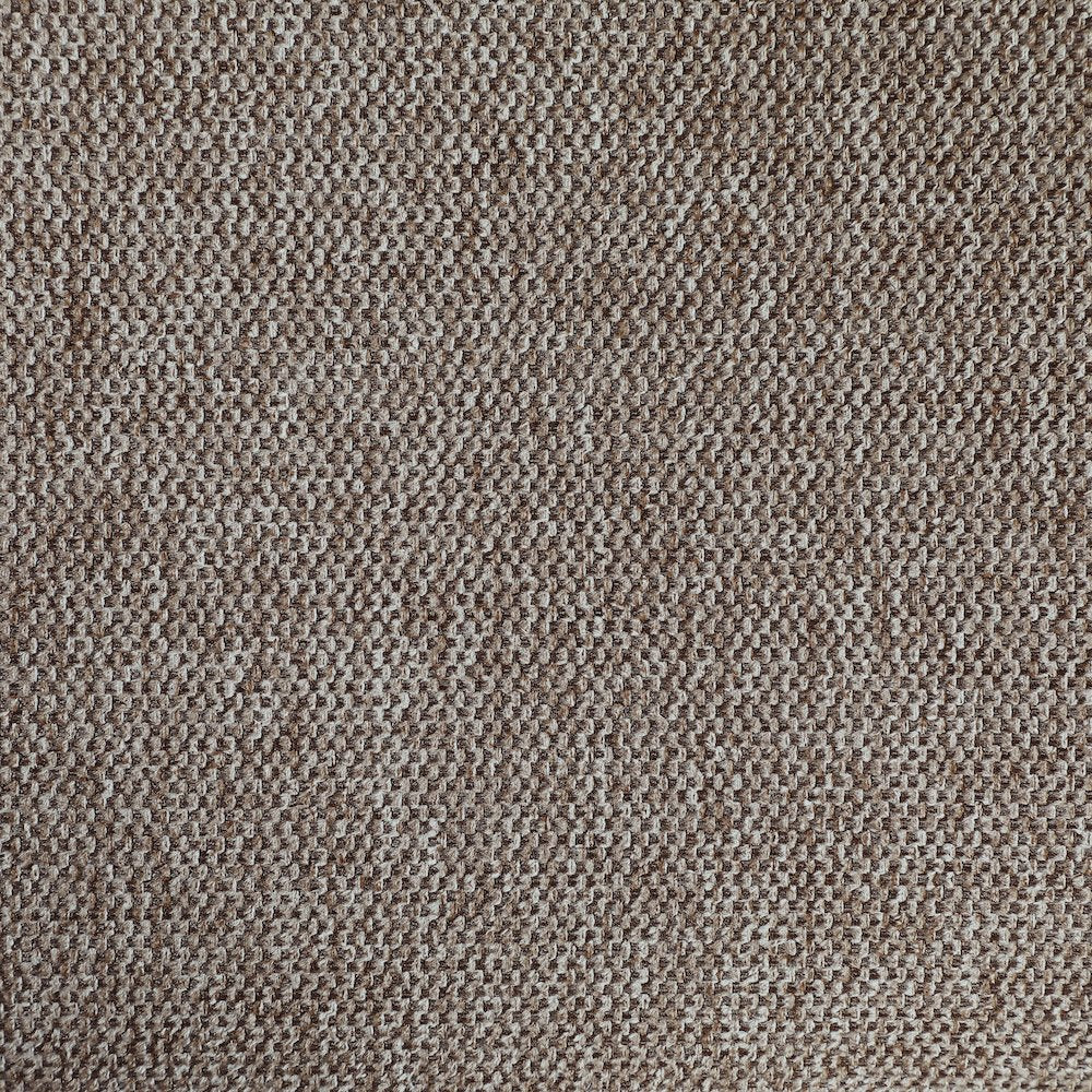 Stefano Brown Polyester Fabric Bench