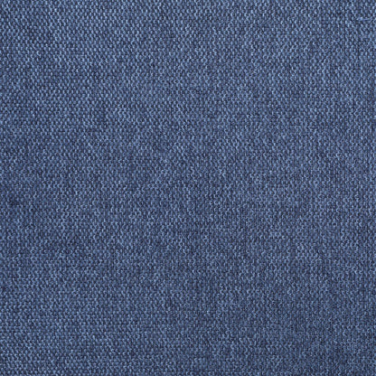 Stefano Navy Polyester Fabric Bench