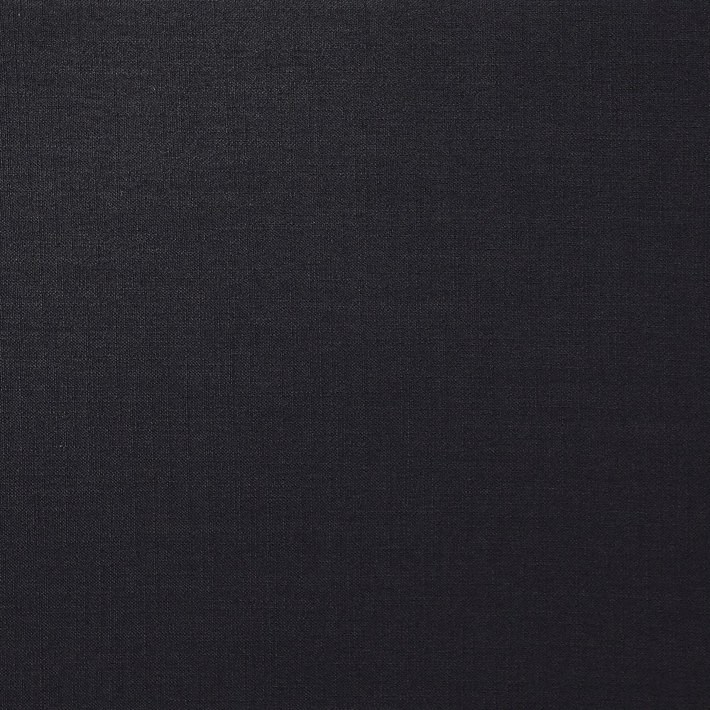 Comfy Black Linen Textured Fabric Modular Sofa