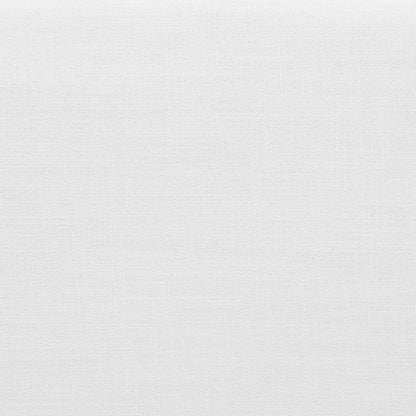 Comfy White Linen Textured Fabric Modular Sectional