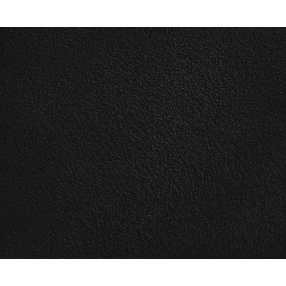 Kennedy Black Faux Shearling Teddy Fabric Bench
