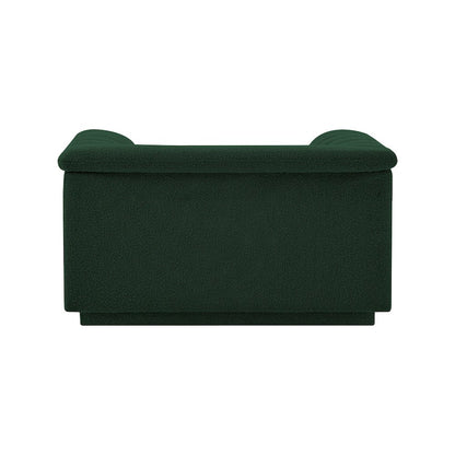 Cascade Green Boucle Fabric Chair