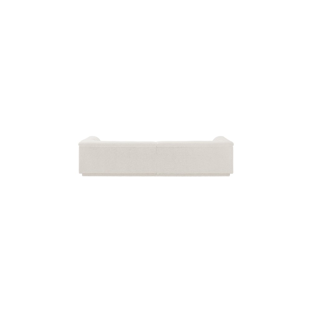 Cascade Cream Boucle Fabric Modular Sofa