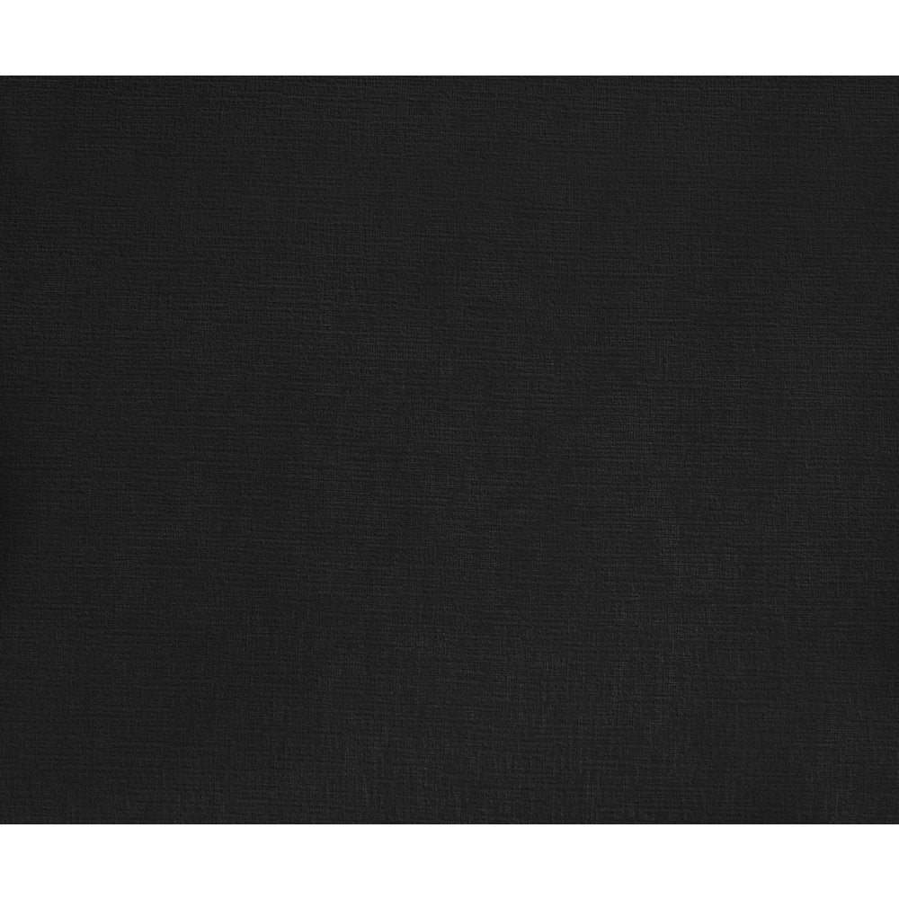 Kennedy Black Chenille Fabric Bench