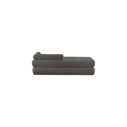 Kennedy Grey Chenille Fabric Bench