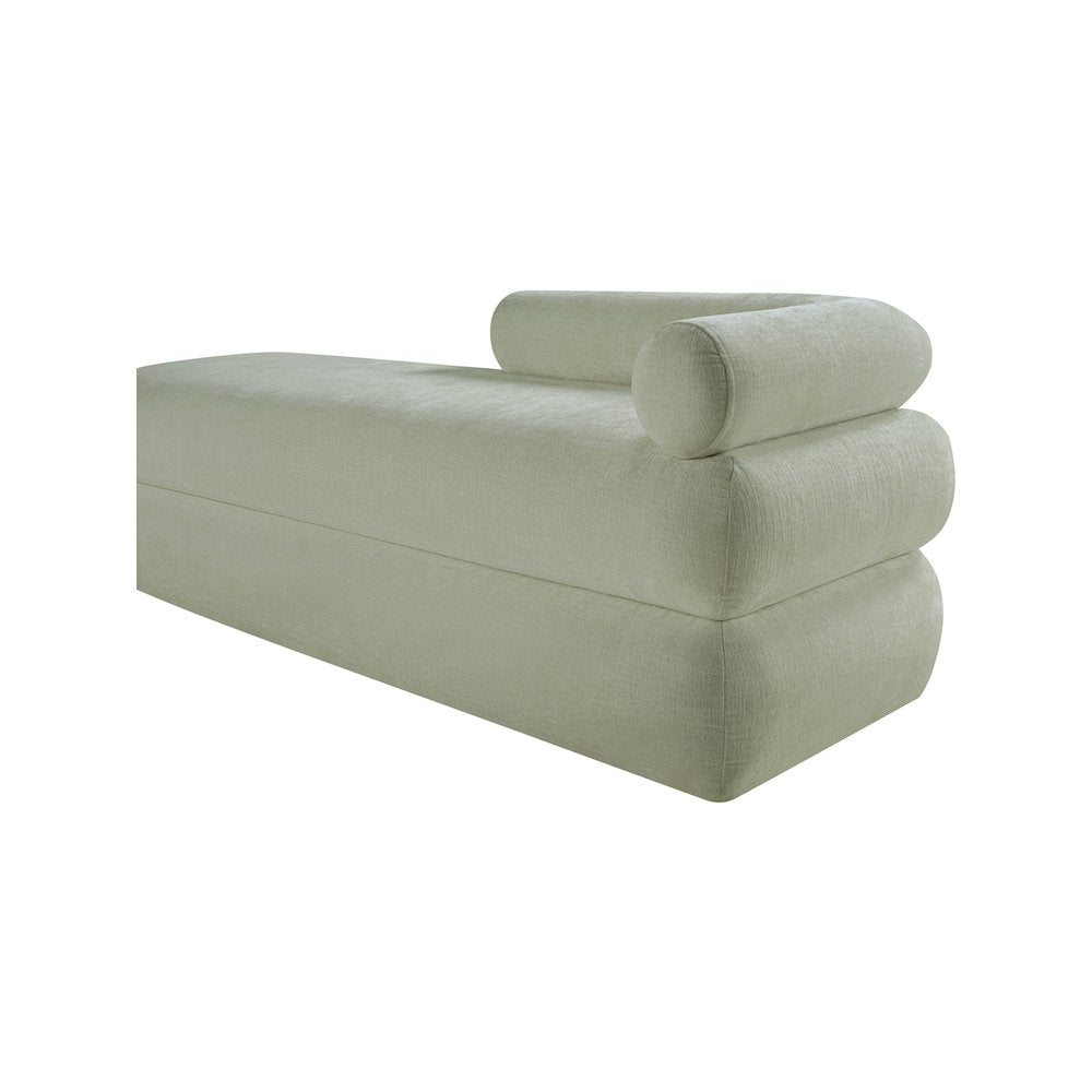 Kennedy Mint Chenille Fabric Bench
