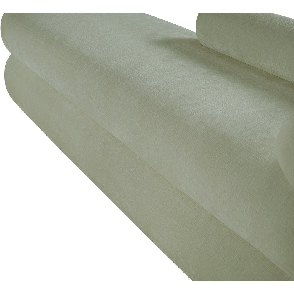 Kennedy Mint Chenille Fabric Bench