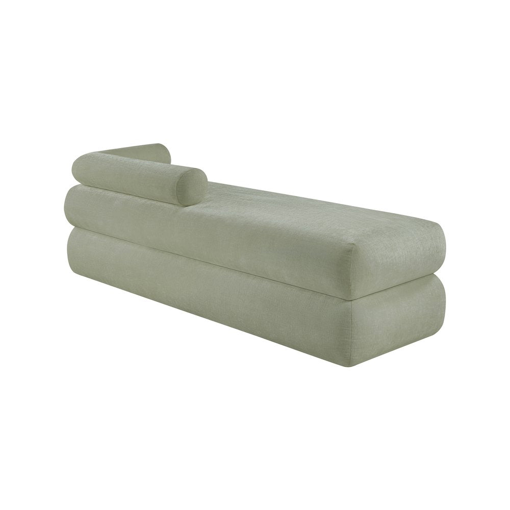 Kennedy Mint Chenille Fabric Bench