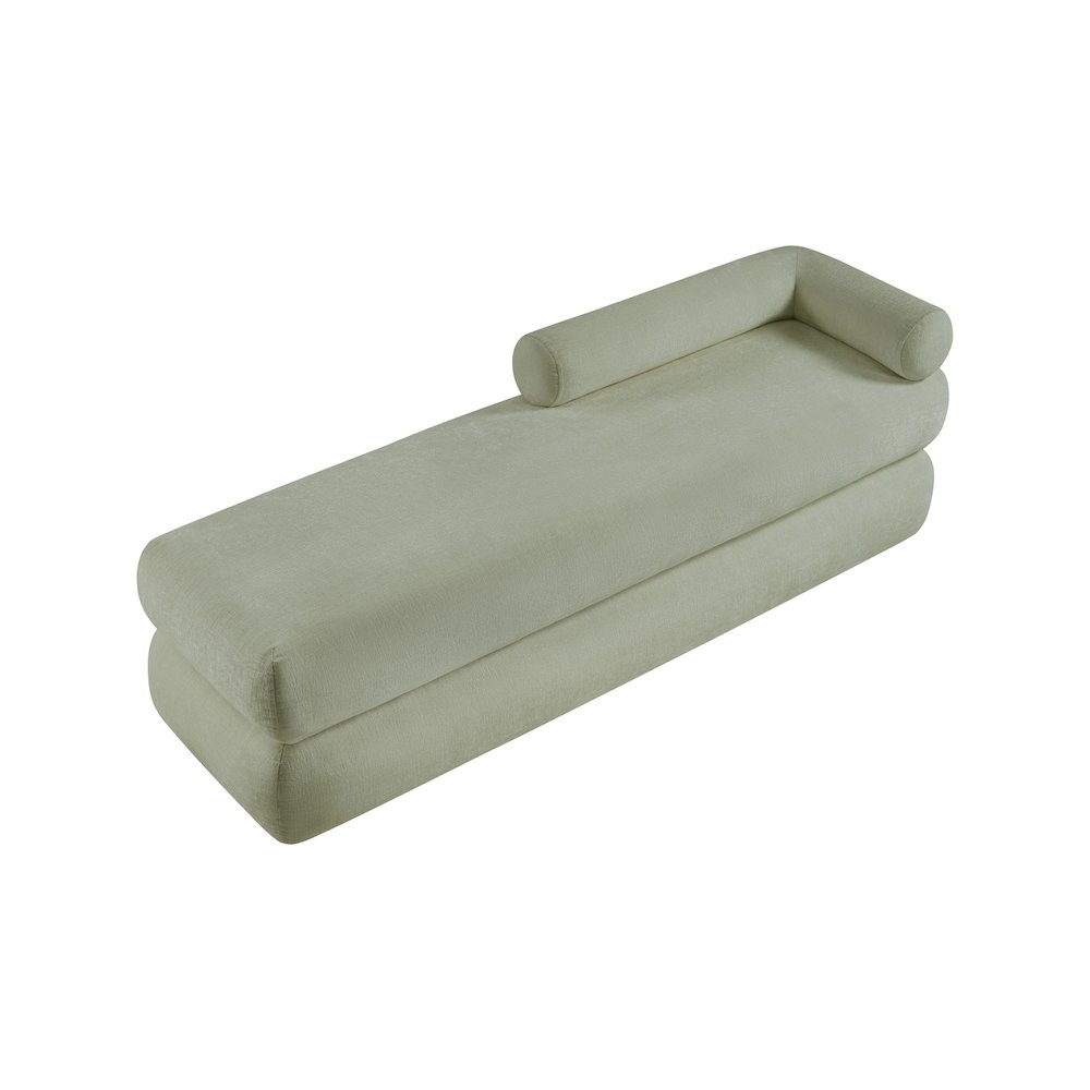 Kennedy Mint Chenille Fabric Bench