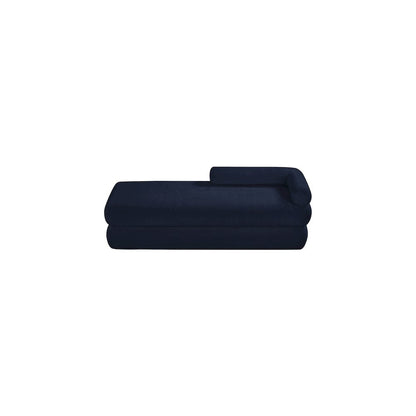 Kennedy Navy Chenille Fabric Bench