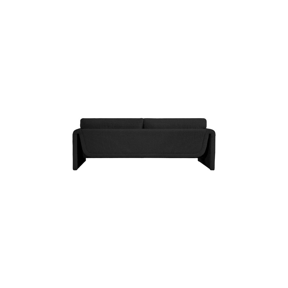 Stylus Black Boucle Fabric Sofa