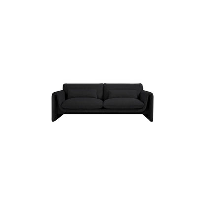 Stylus Black Boucle Fabric Sofa