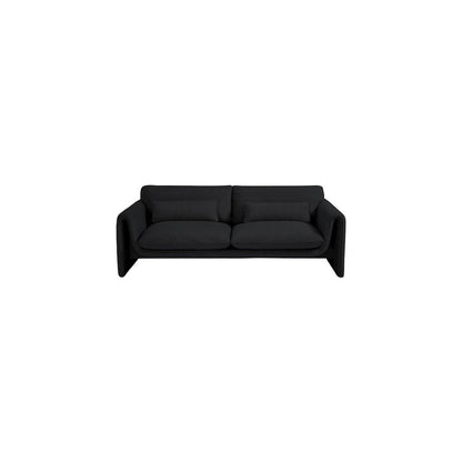 Stylus Black Boucle Fabric Sofa