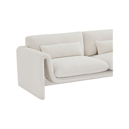 Stylus Cream Boucle Fabric Sofa