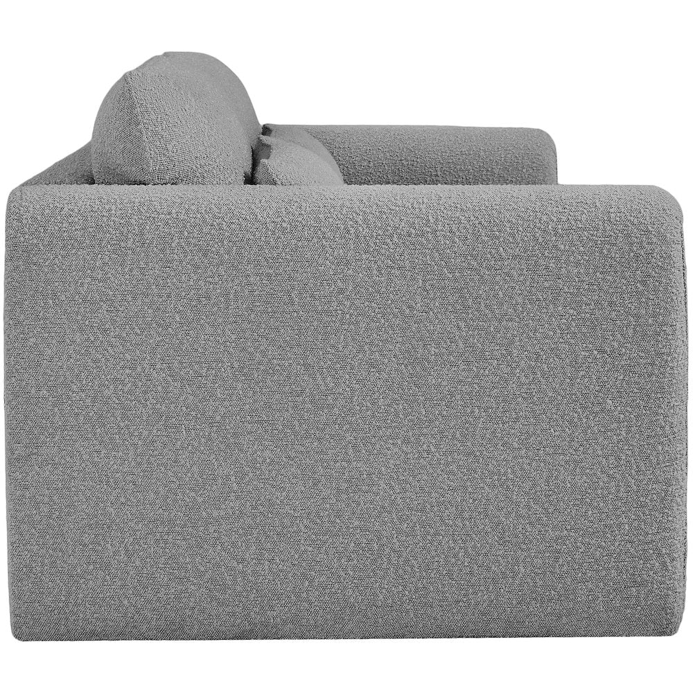 Stylus Grey Boucle Fabric Sofa