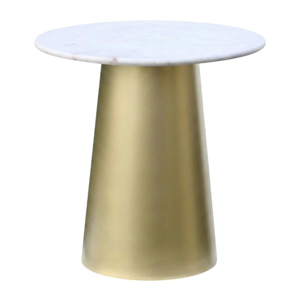 Contemporary End Table with Sorrento Collection Finish and Modern Design