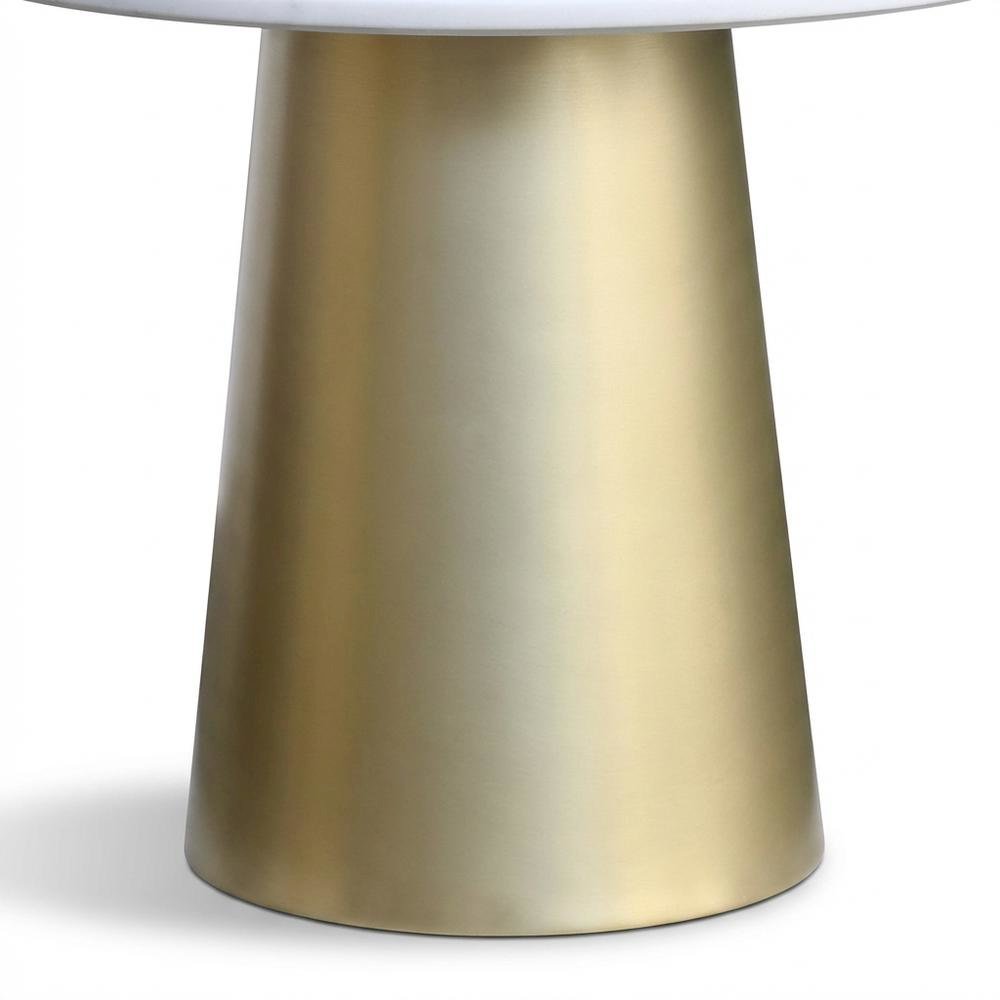 Contemporary End Table with Sorrento Collection Finish and Modern Design