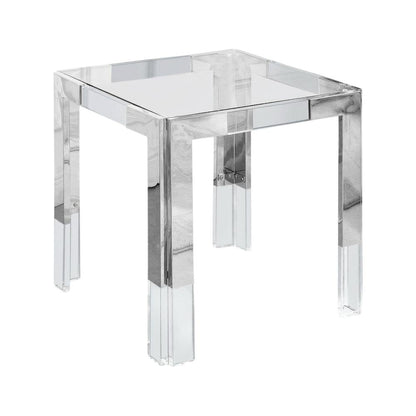 Contemporary End Table with Modern Design for Living Room Use