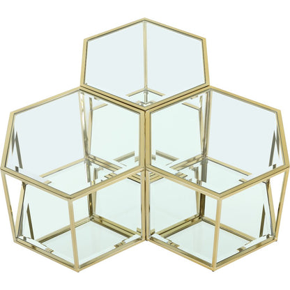 Sei Brushed Gold Coffee Table