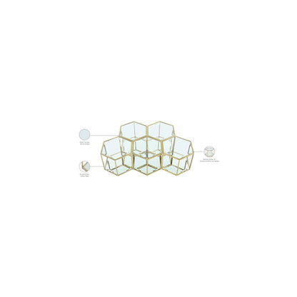 Sei Brushed Gold Coffee Table