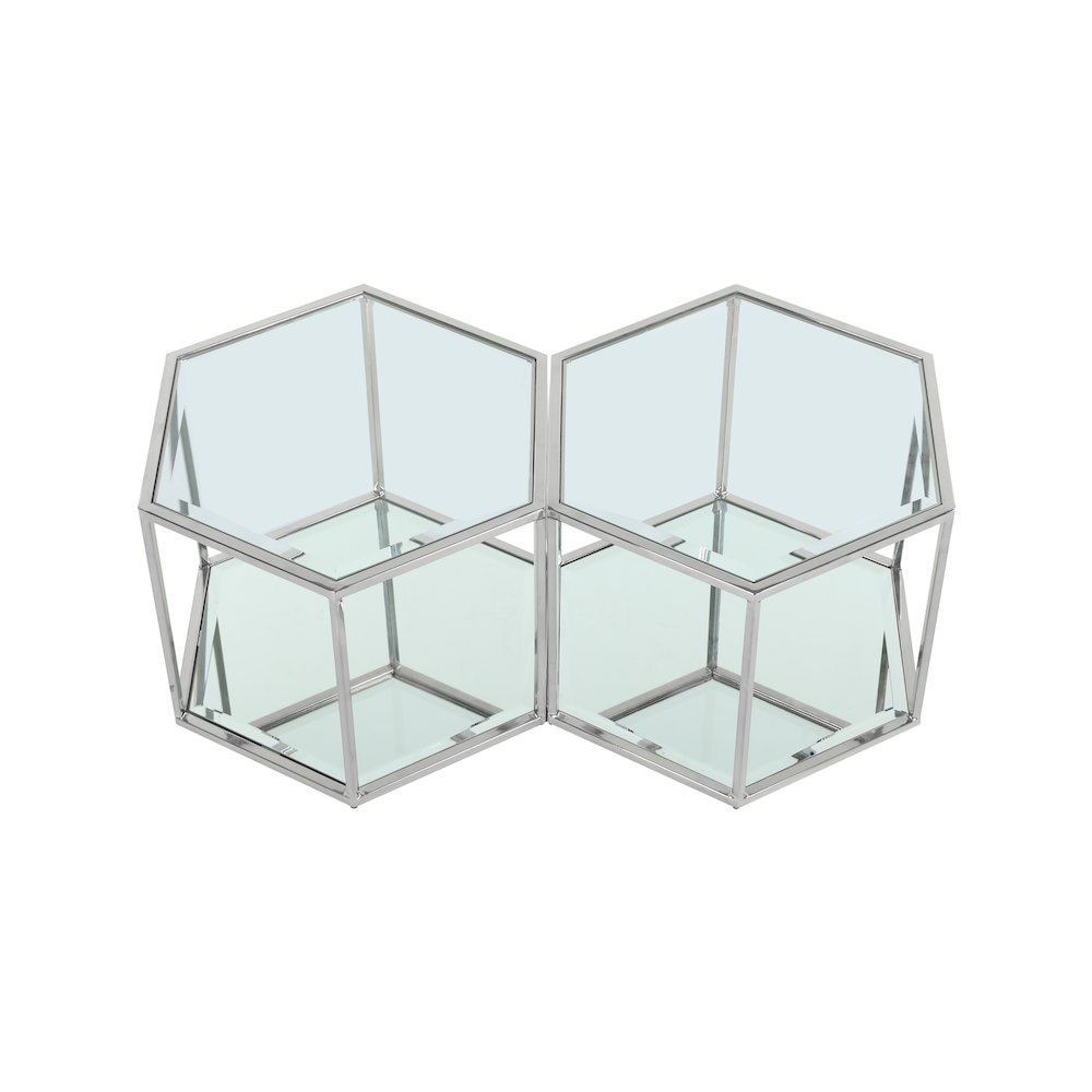 Sei Chrome Coffee Table