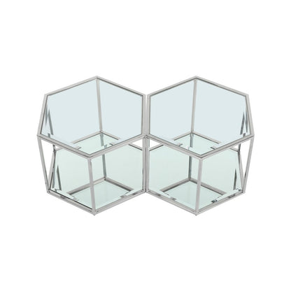 Sei Chrome Coffee Table