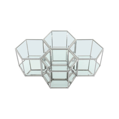 Sei Chrome Coffee Table