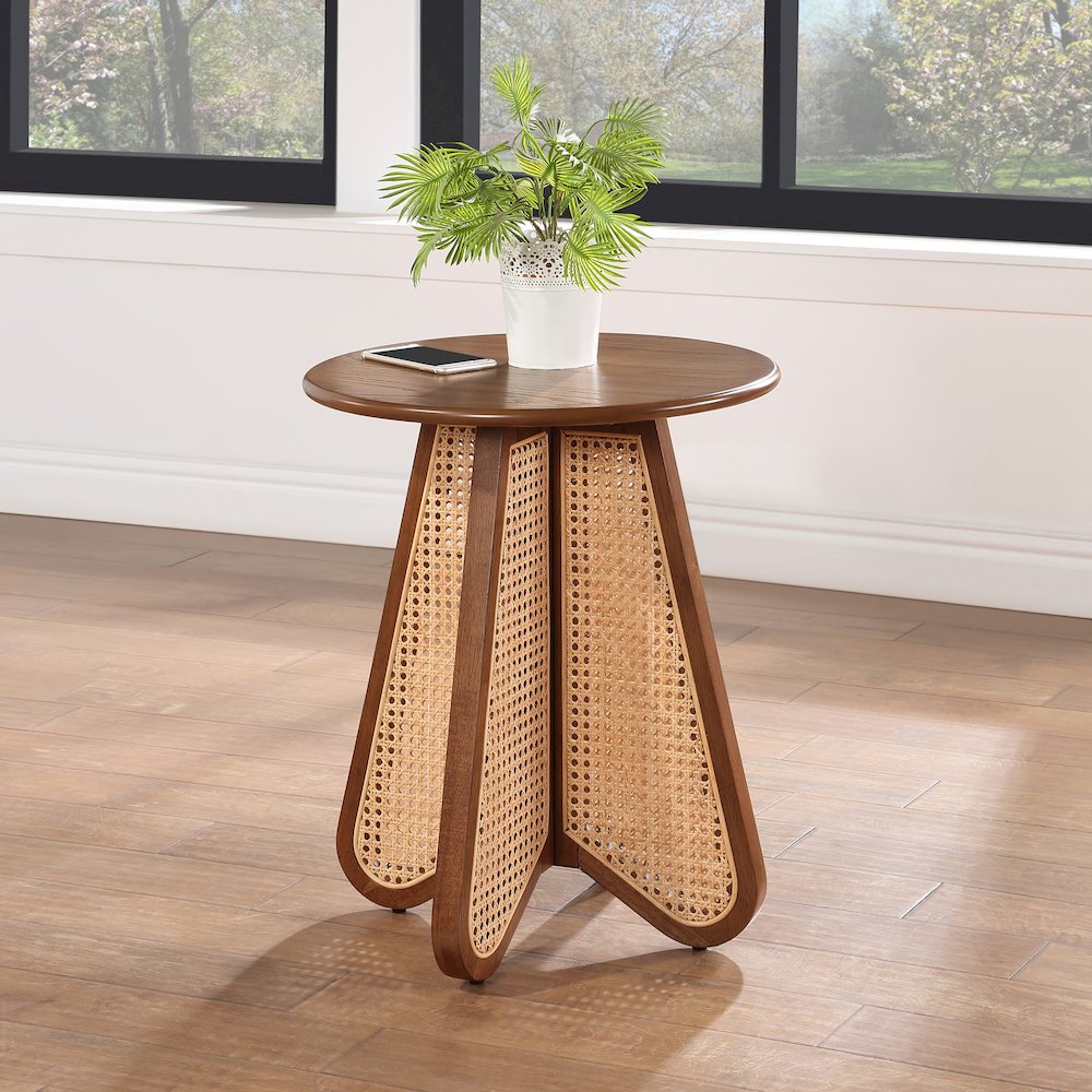 Butterfly End Table