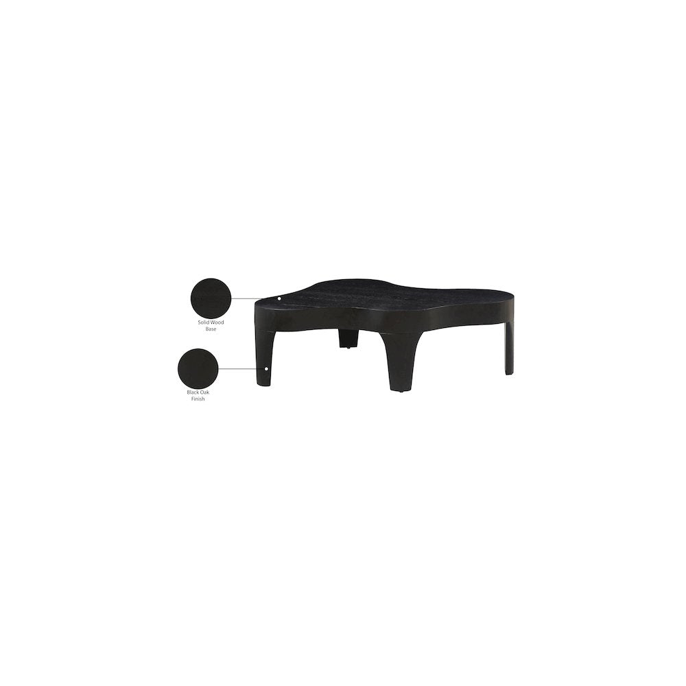 Oakley Black Coffee Table