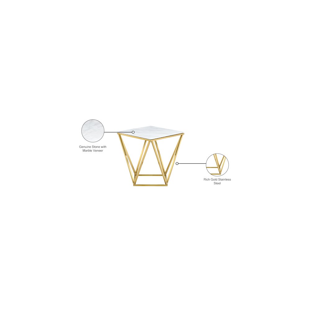 Mason Gold End Table