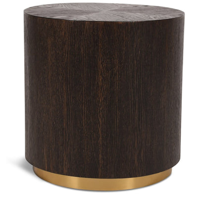 Nile Brown Oak End Table