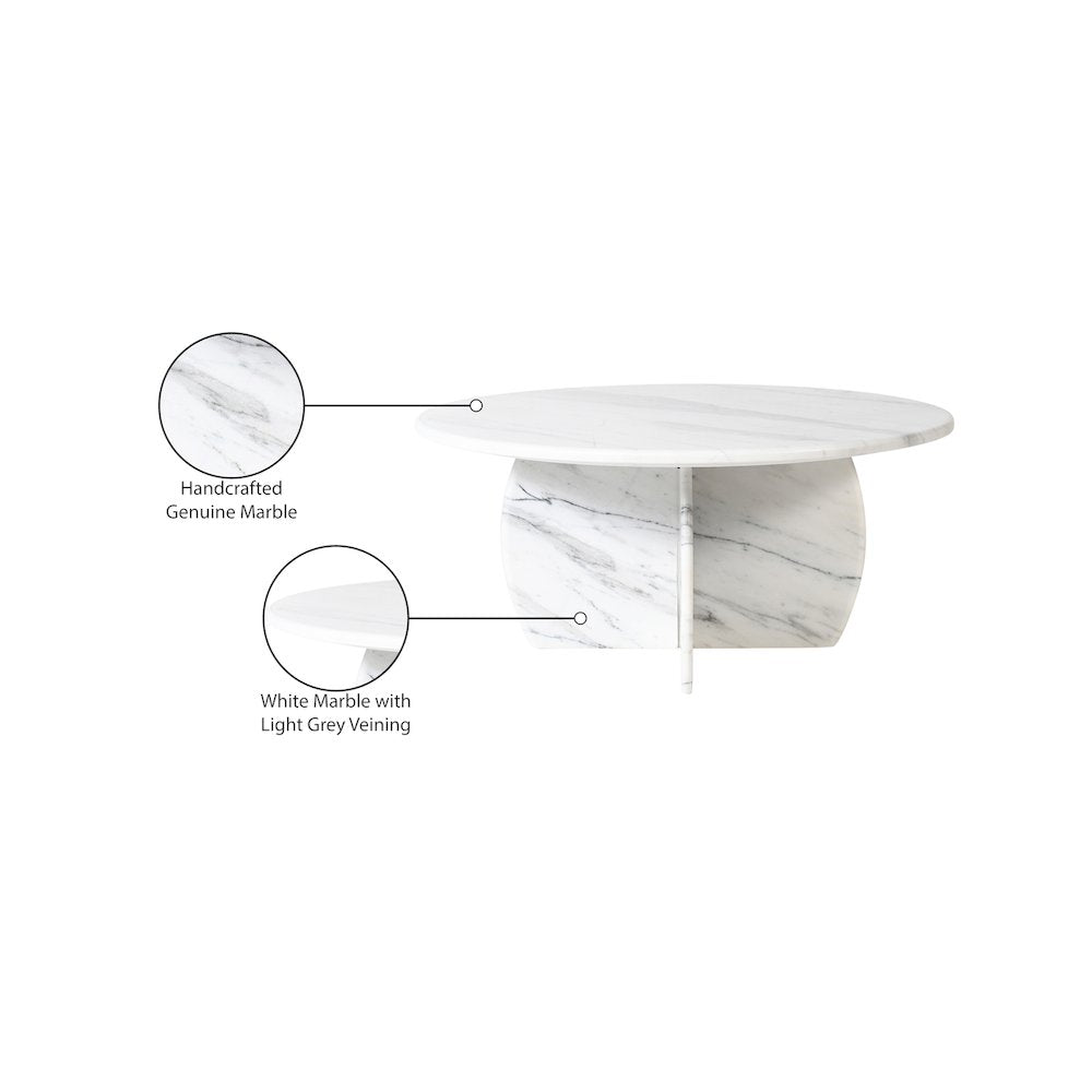 Formentera White Coffee Table
