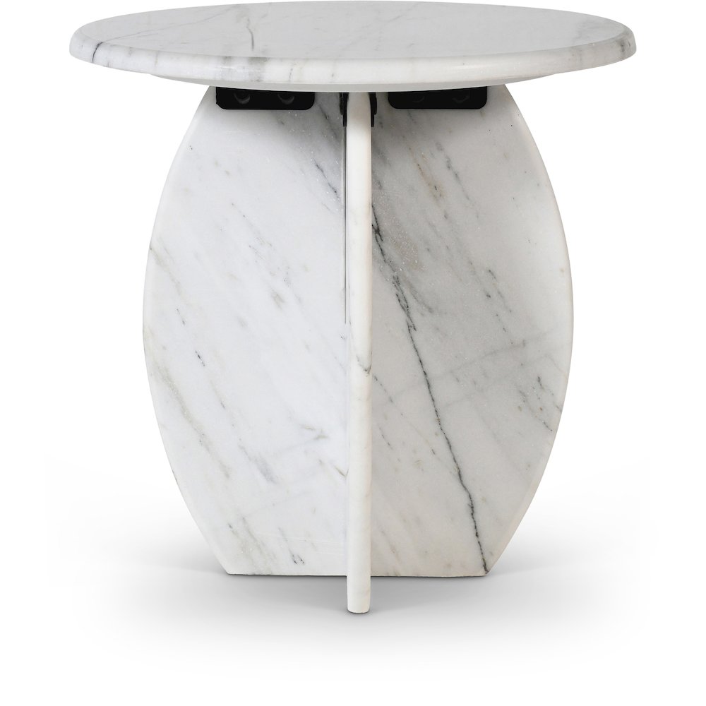 Formentera White End Table