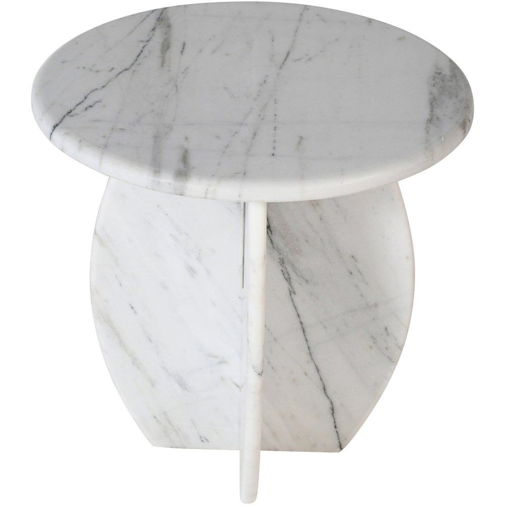 Formentera White End Table