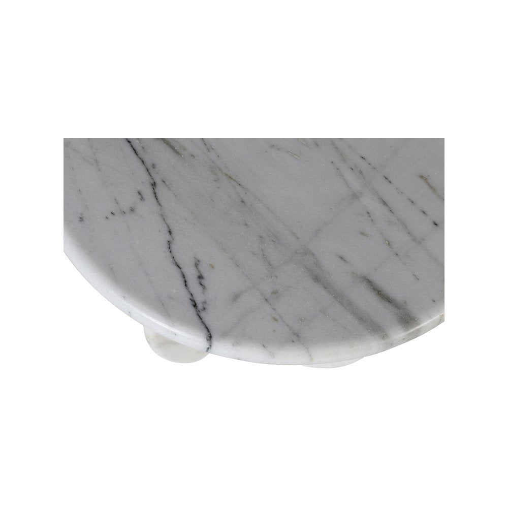 Formentera White End Table