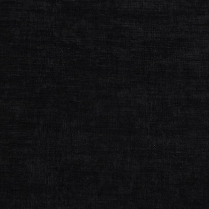 Edison Black Chenille Fabric Bench