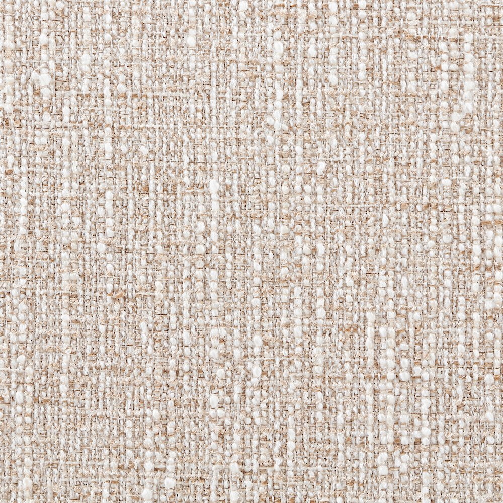 Hickory Beige Fabric Upholstered Bench