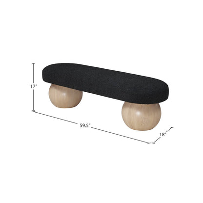 Bowie Black Bench