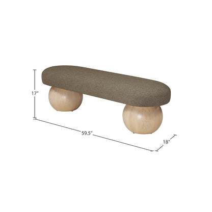 Bowie Olive Bench