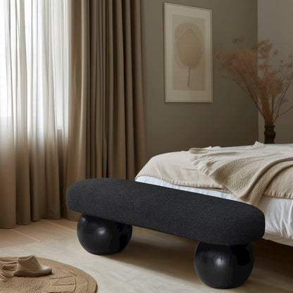 Bowie Black Bench