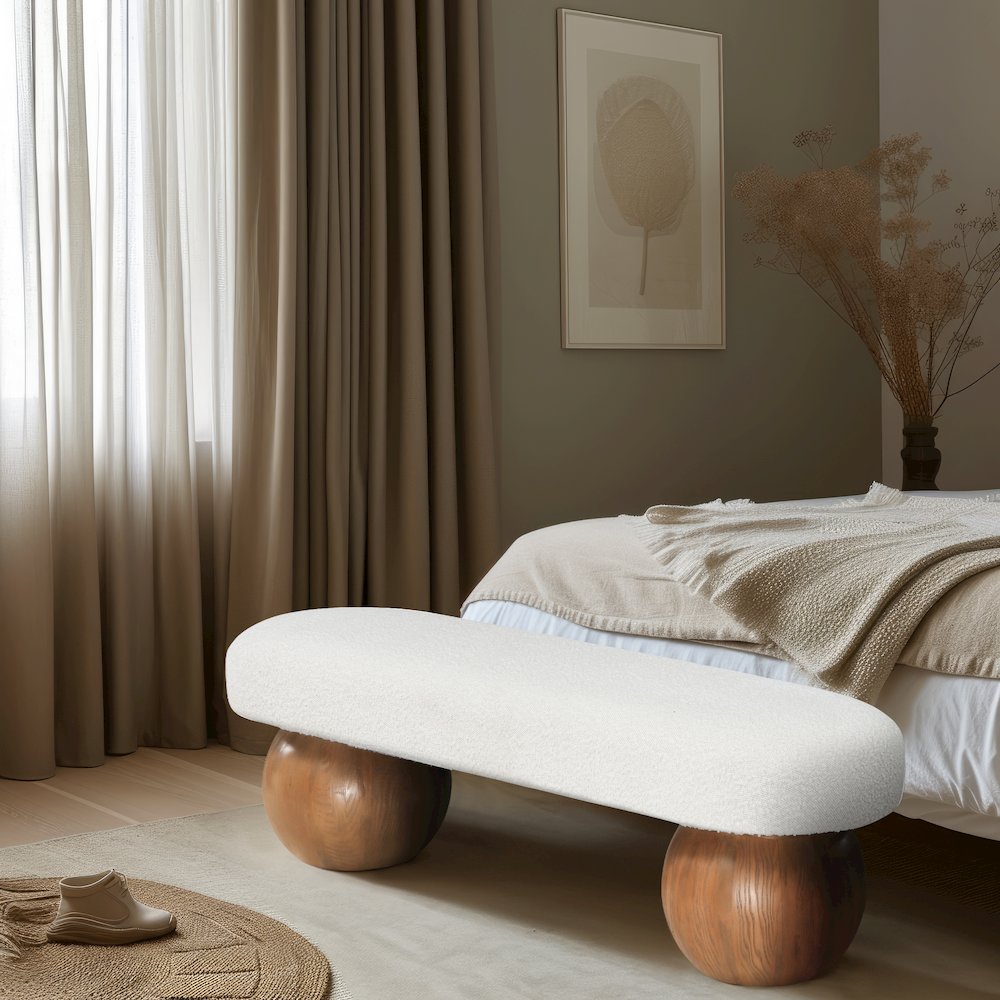 Bowie Cream Bench