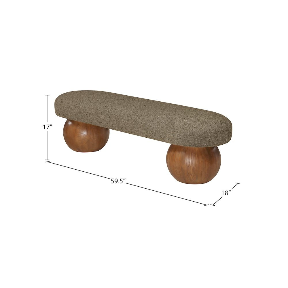 Bowie Olive Bench