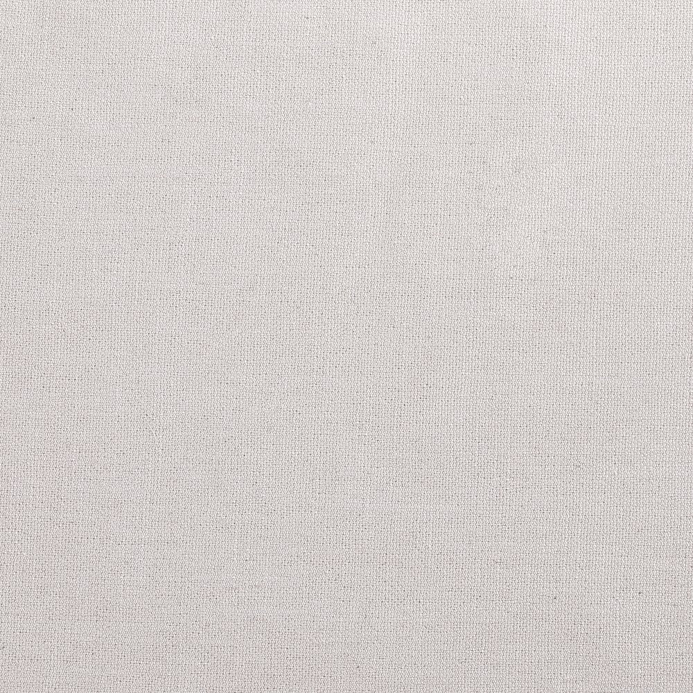 Axis Beige Linen Textured Fabric Upholstered Bench